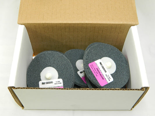Standard Abrasives 3" x 1/4" FIN Quick Change Wheel Qty 10 853298