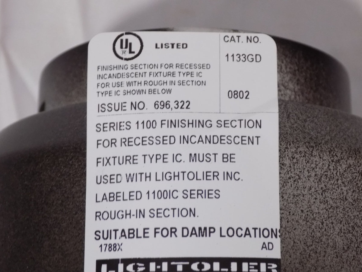 Lytecaster Steep Slope Reflector Trim 30-45 Degrees Finish: Specular Gold