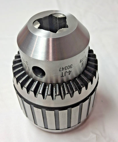 Jacobs Keyed Drill Chuck 1/8 to 3/4" Capacity Tapered Mount JT4 3007588