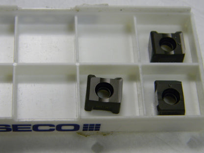 Seco Carbide Milling Insert M06 MP2500 Grade Set QTY 3 Inserts  LNKT060508
