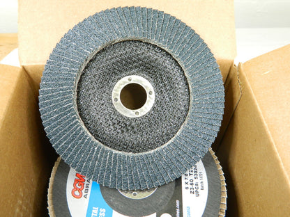 CGW Flap Disc 6" Diam 7/8 Hole, 60 Grit, Zirconia Alumina, Type 29 Qty 10 53024