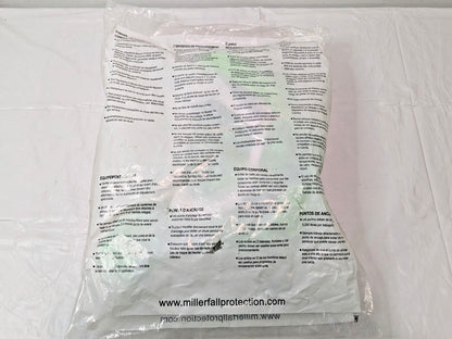 Miller 2 Leg Locking Snap Hook Harness Shock Absorbing Lanyard 6Ft 231M-Z7/6FTGN