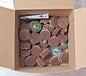 Standard Abrasives Aluminum Oxide Quick-Change Disc TSM 1" Dia QTY50 700004