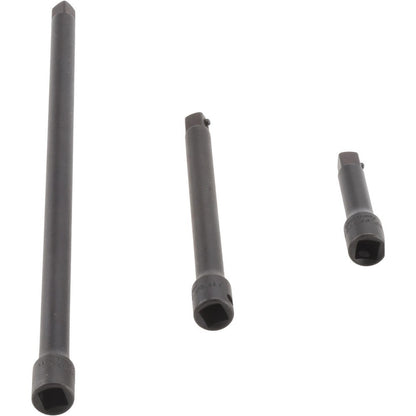 Proto 3/8" Drive Socket Impact Locking Extension Set J7277A