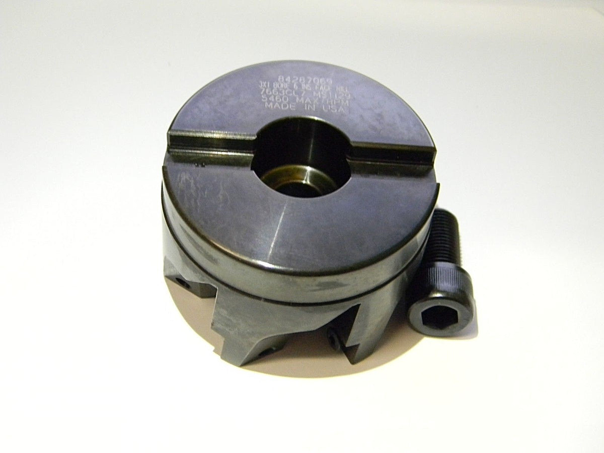 Hertel Square-Shoulder Face Mill 3" CD x 1" Bore 5460 RPM 6 Inserts 84287069