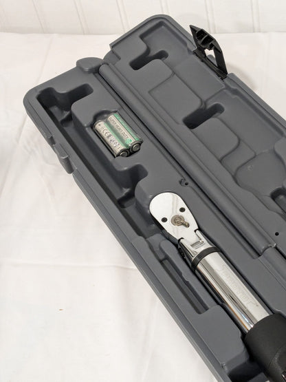 Proto Electronic Torque Wrench: 3/8" Drive, Foot Pound J6012EFX