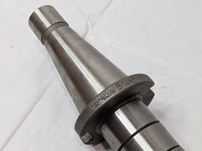 Milling Machine Arbor HS Standard Taper 40-7/8 B 14-3