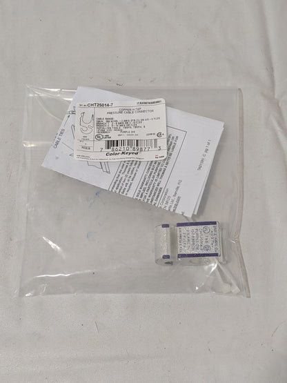 Thomas & Betts Color-Keyed Compression H-Tap Connector CHT25014-7