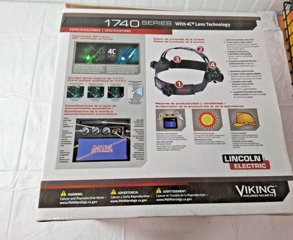 Lincoln Electric Ratchet Adjustment Welding Helmet Shade 9 to 13 K3282-3