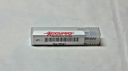 Accupro Solid Carbide Helical Flute Thread Mill 10-32 Internal 3 FL 76418367