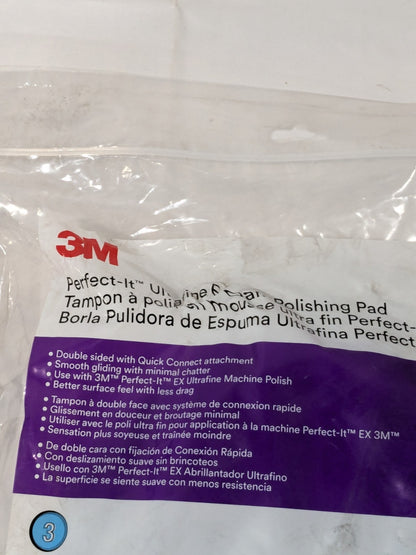 3M 8" Dia Foam Buffing & Backing Pad 7100145281