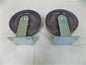 Albion 8" Phenolic Wheel & Ridgid Caster 2" W 1250LB Ld Cap Qty. 2 16TM08201R