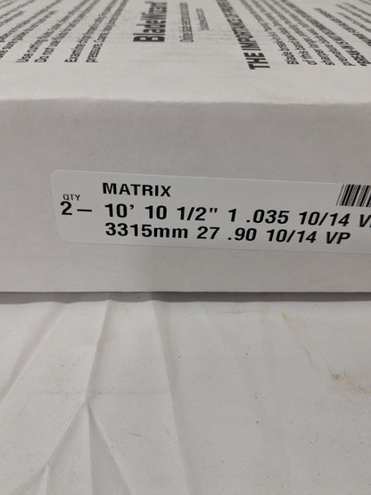M.K. Morse Welded Bandsaw Blade 10' 10-1/2 L, 1" W, 10- 14 TPI Qty 2 3955131304