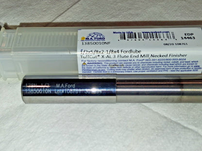 M.A. Ford Carbide Square End Mill 1/2" Dia 5/8" LOC 3850010NF