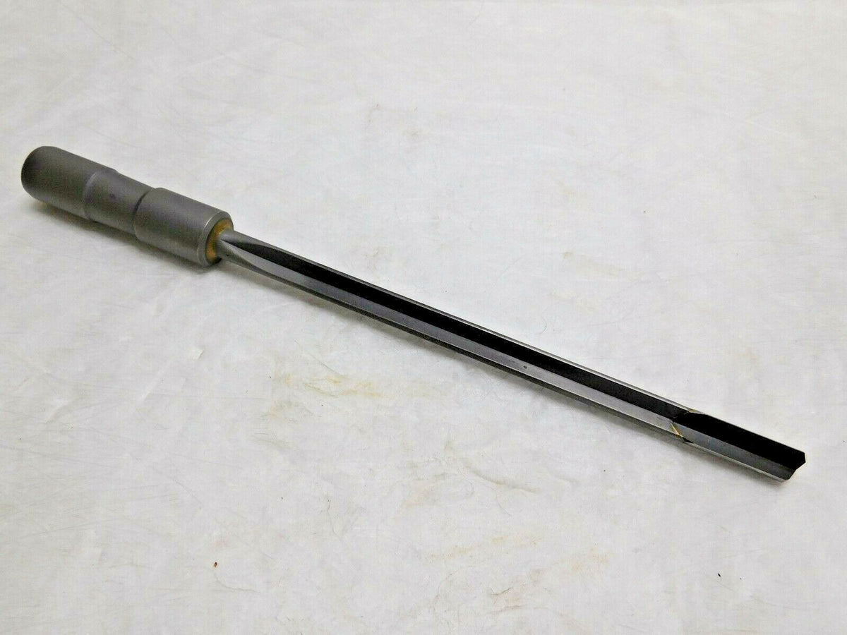 Drill Masters Single Flute Coolant Gun Drill RH 0.4062" x 10" x 7"DOC 100287SR