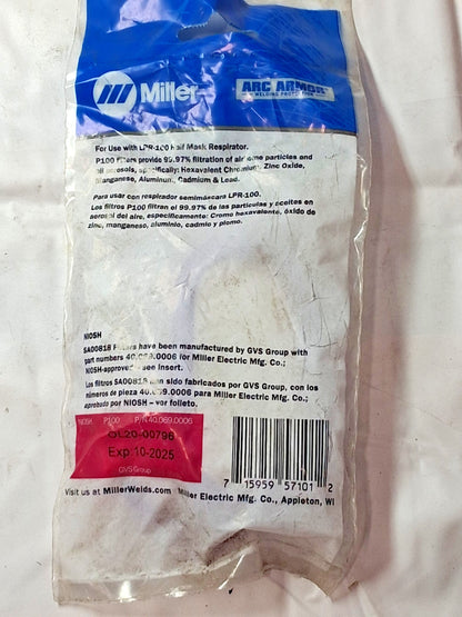 Miller Electric Welding Particulates QTY2 SA00818