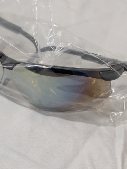 UVEX Safety Glasses Scratch-Res., Polycarbonate, Gold Mirror Lenses Qty 10 S3203