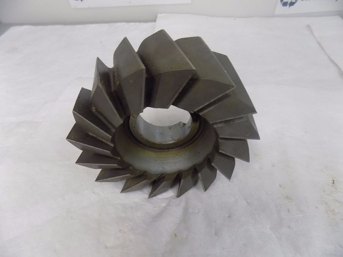 National Twist Drill Co HSS 6" x 2-1/4" x 2" 16-Teeth Arbor Shell
