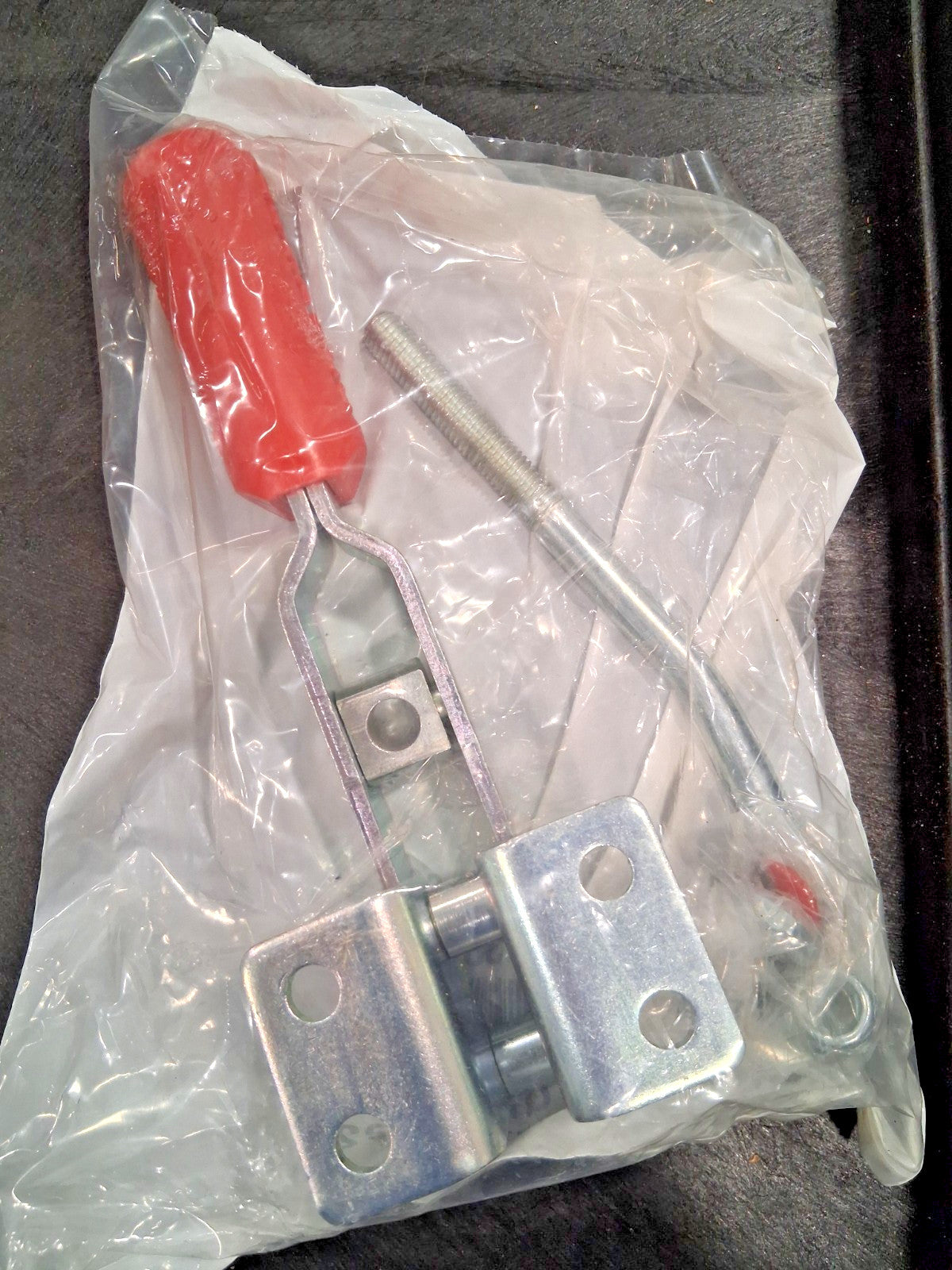 De-Sta-Co Pull-Action Latch Clamp Horizontal 1,000 lb J-Hook Flanged Base 381