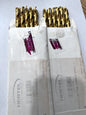 Hertel  Jobber Drill: #30, 135 deg Point, High Speed Steel  Pack 0f 12  66694290