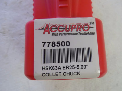 Accupro Collet Chuck ER25 5.000" Projection 1/32" - 5/8" Collet R