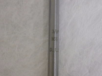DTC HSS1MT Straight Flute 3/8" Machine Expansion Reamer 3/4" Fl Lgth 6Fl 7" OAL