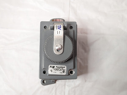 Thomas & Betts Russellstoll Screw Cap Receptacle FS/FD 2P-3W 250V 20A 3743-RS