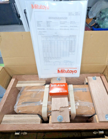 Mitutoyo Calibration Master 0.2" to 12.2" 515-311