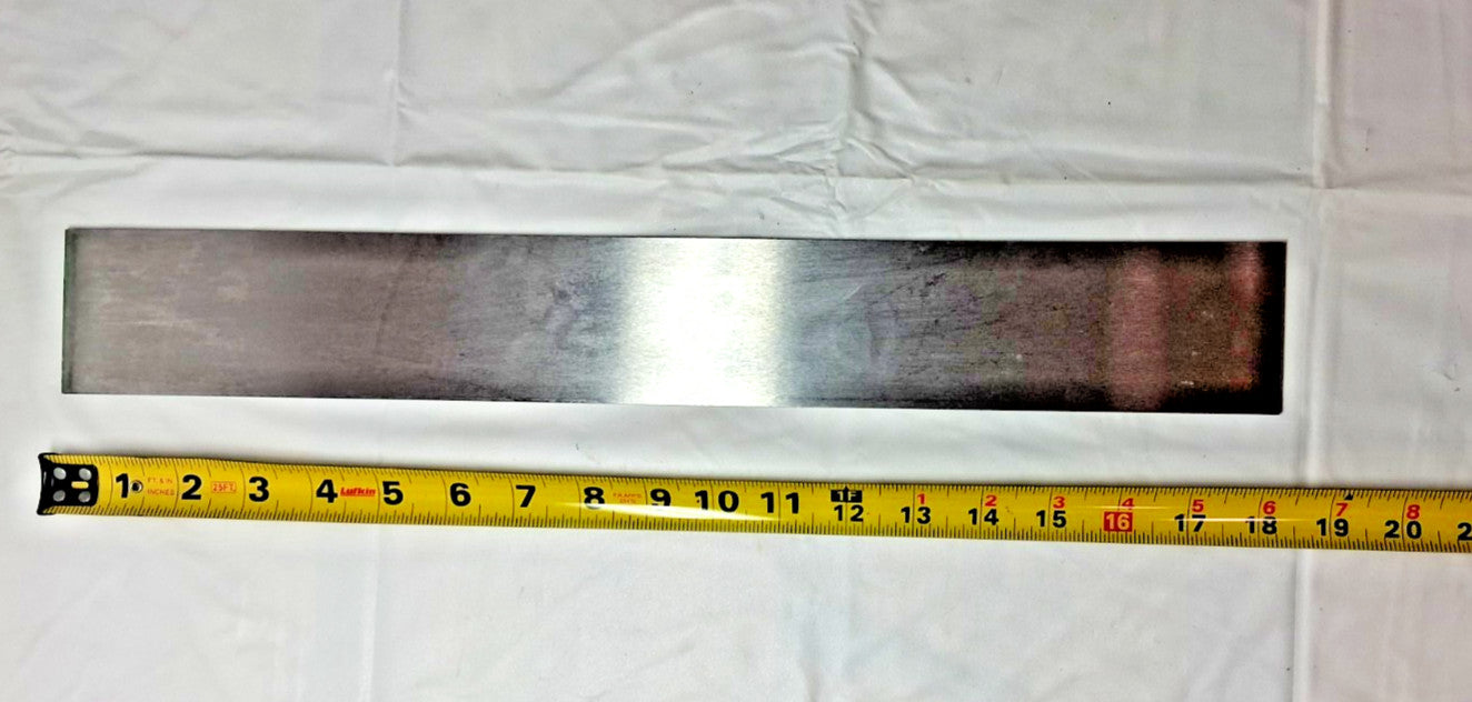 Oil-Hardening Flat Stock 1/8" Thick 2-1/2"W 18"L ±0.001"Th 06108252
