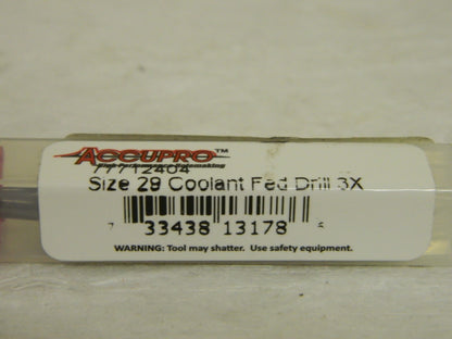 Accupro  5XD 6mm 140° AlTiN 2FL Solid Carbide Jobber Drill  77712404