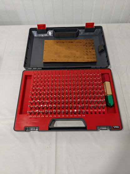 SPI Class ZZ Plug Gage Set: 1.3 to 4.98 mm Range, 185 Pc 22-179-6