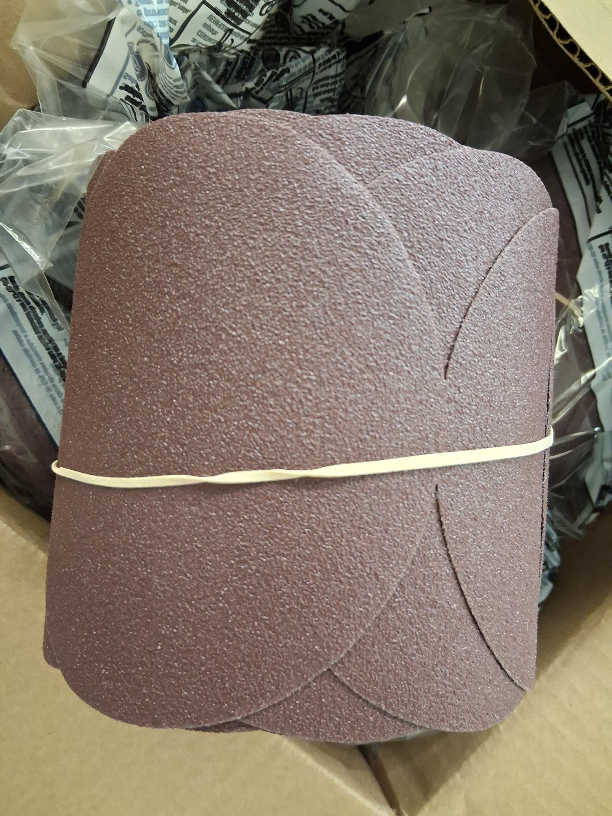 3M Aluminum Oxide PSA Disc Roll 5" Dia 80Grit 7010326272