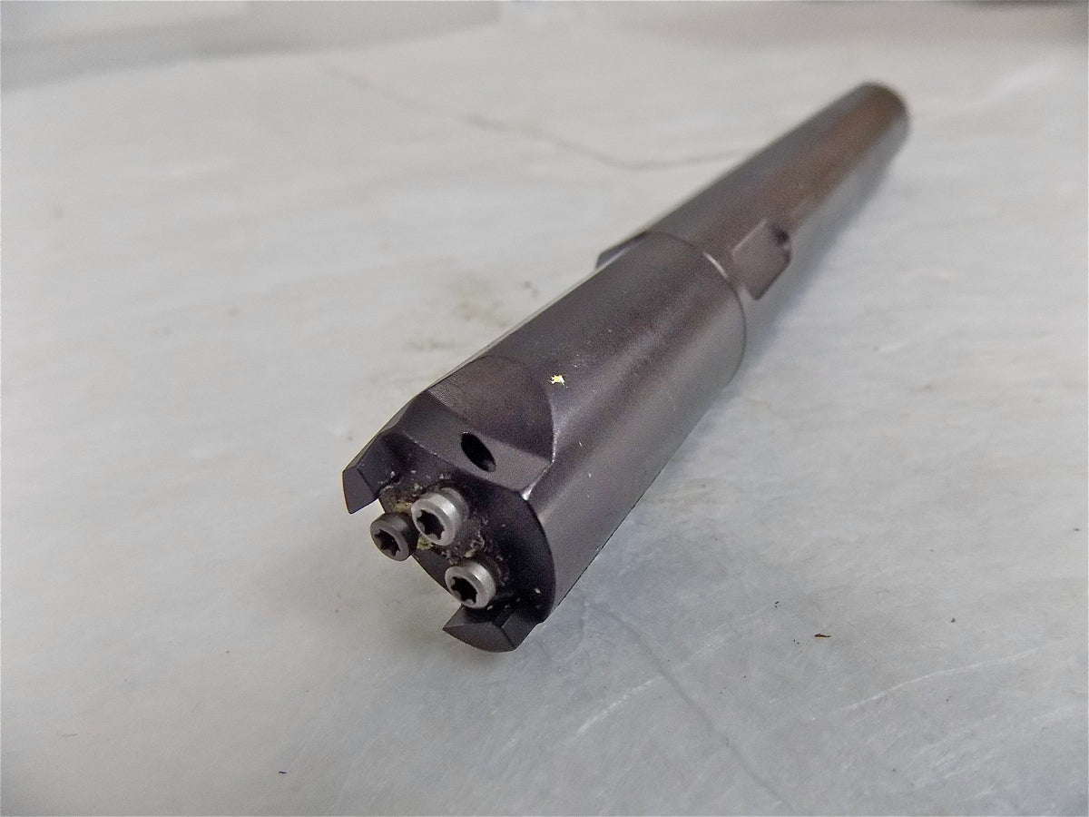 Hertel Indexable Grooving Toolholder1" Shank Dia 20mm Max DOC 8" OAL RH 2000845