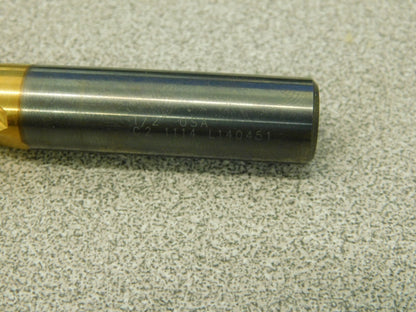 Atrax Solid Carbide Square End Mill 1/2" 3" LOC 6" OAL 4 Flute 60