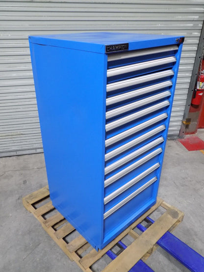 Champion Modular Storage Cabinet 12 Drawer 59" x 28" x 28" Steel