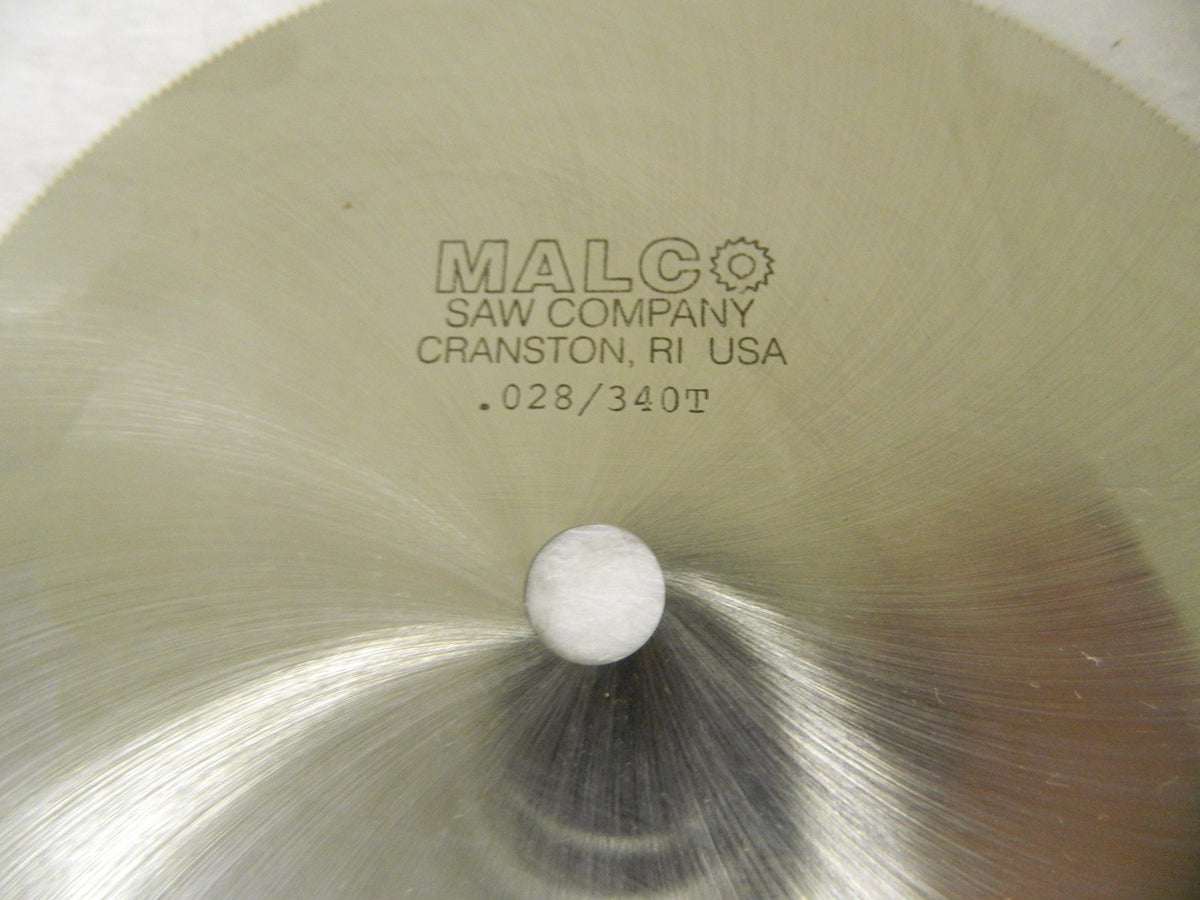Malco Jeweler's Saw 6" Dia. x 0.028" Blade Thickness 340T HSS 068