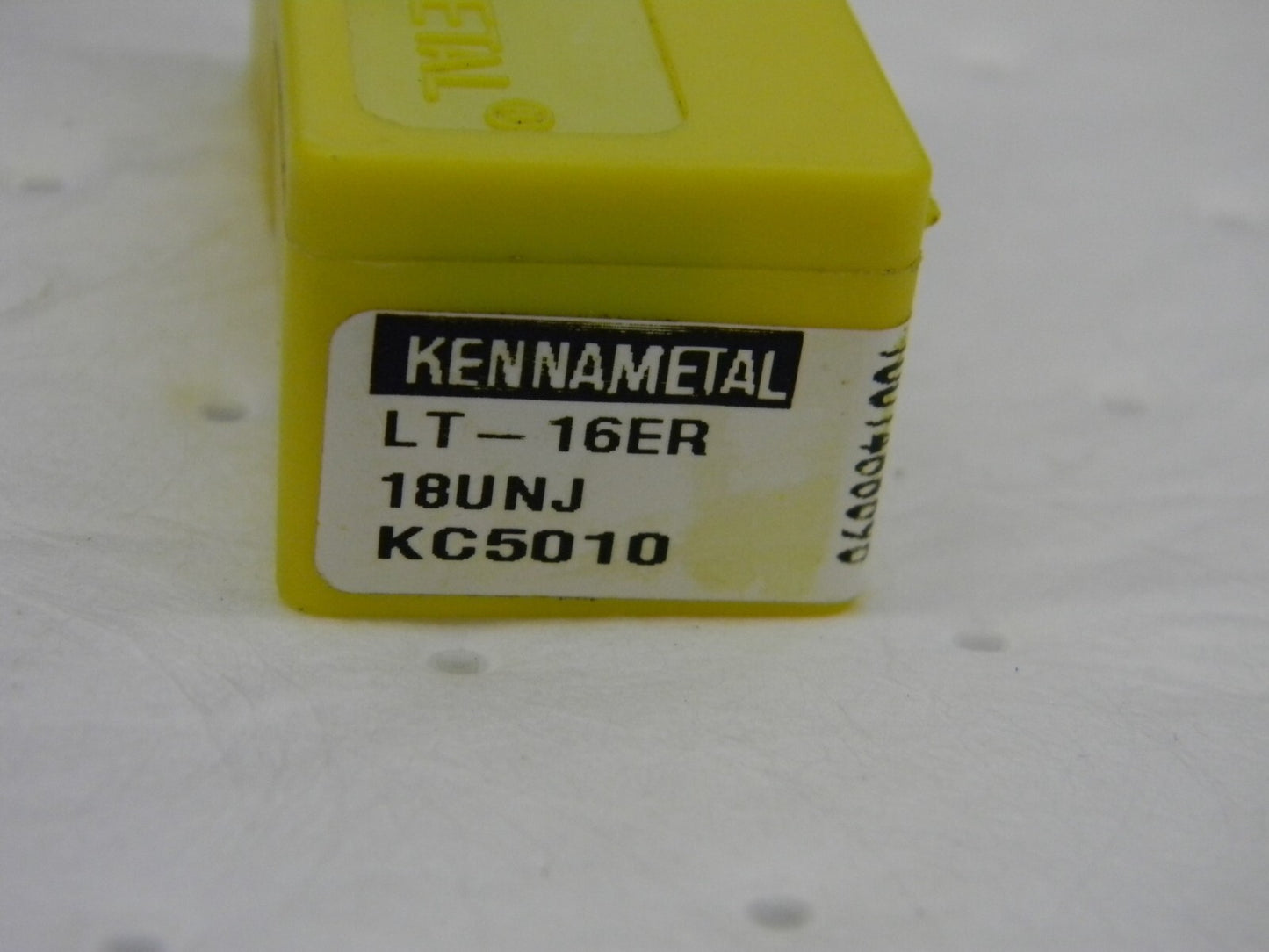 KENNAMETAL LT16ER18UNJ KC5010 Carbide Laydown Threading Inserts QTY 7 1724337