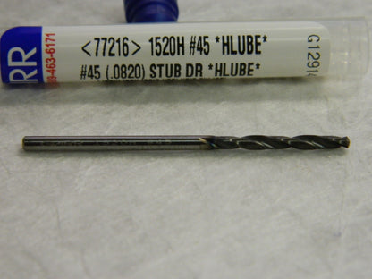 Garr 3XD - 2 FL Balinit HardLube Coated 135 DEG. 4-Facet Point QTY 10 77216