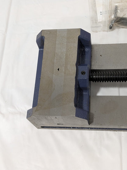 Palmgren Horizontal Drill Press Vise: 6" Jaw Width, 6" Jaw Opening 9612601