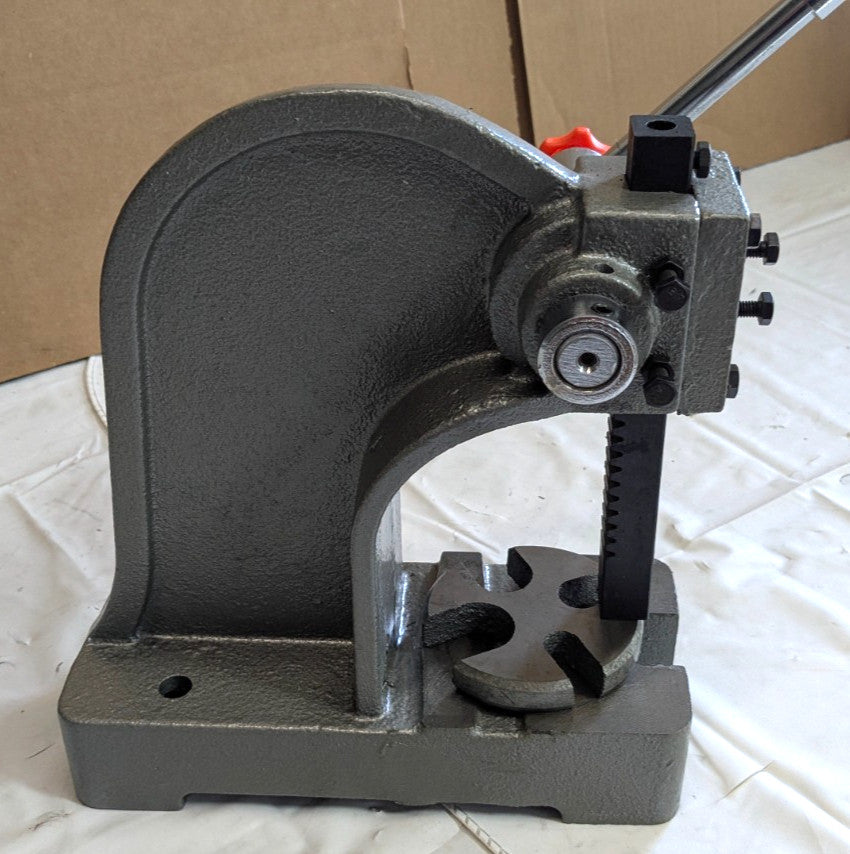 1/2 Ton Arbor Press - No. 0 - 3/4" Ram - 3-1/4" Throat - 7-1/2" Stroke 805-10050