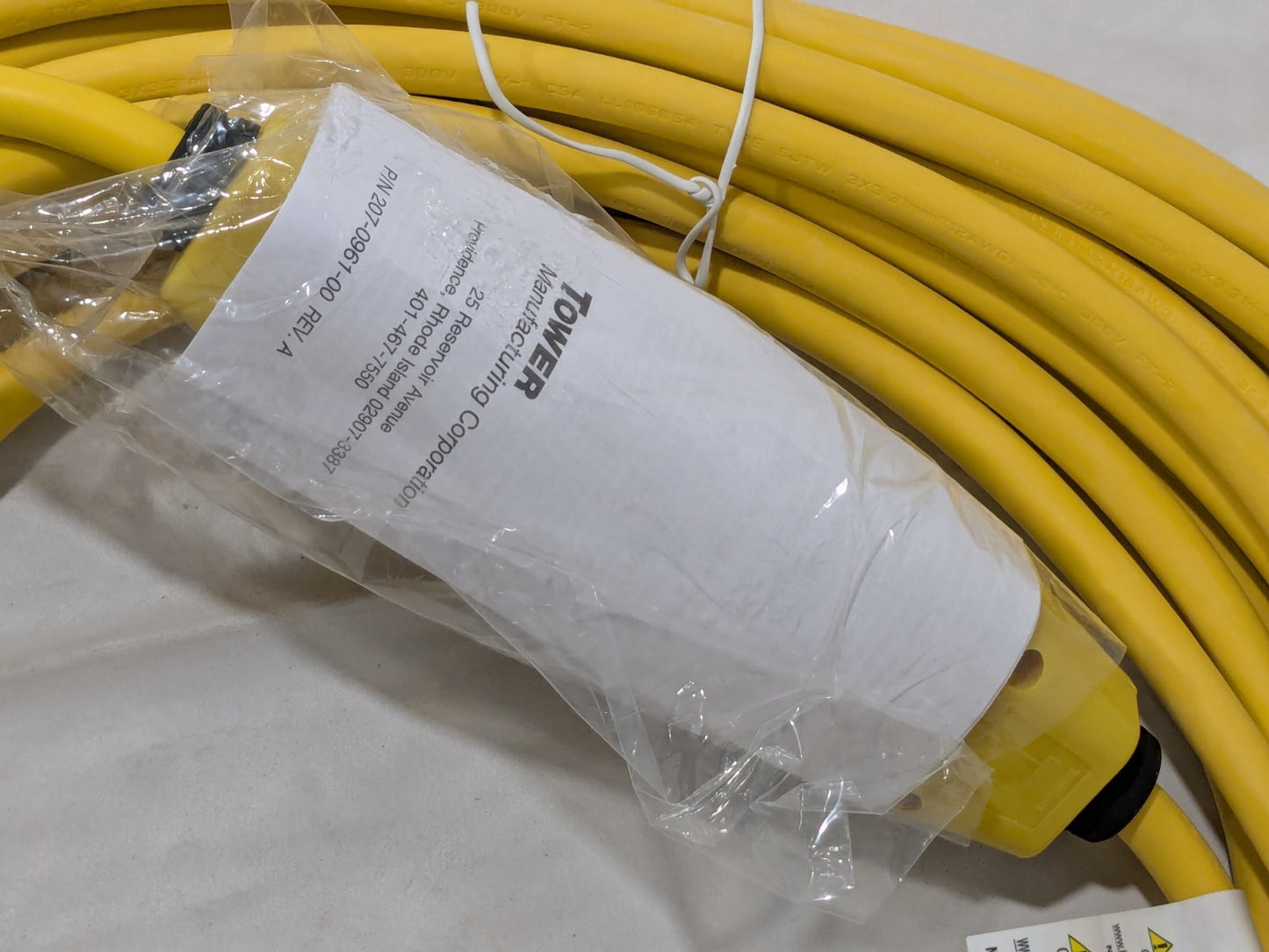 Tower Plug-In GFCI Cord Set: 50' Cord, 15A, 125V 30438036-01