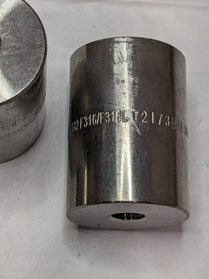 Merit Pipe Reducer: 1 x 1/4" Fitting, 316 & 316L Qty 4 3612D-1604