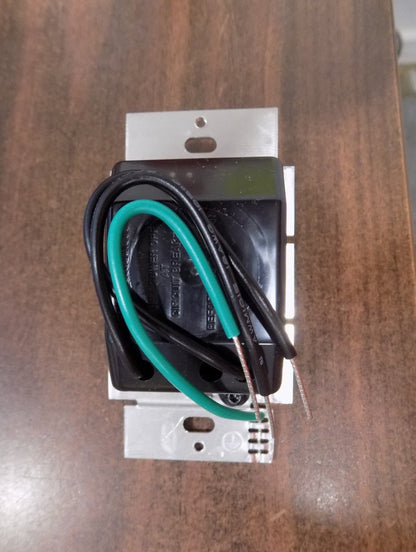 Lutron Skylark Slide Dimmer with Rocker Switch S-600P-LA 600W Light Almond