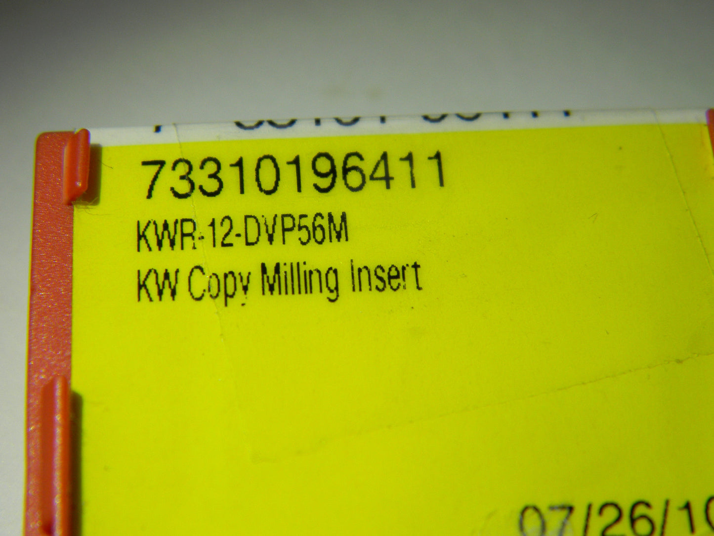 Dorian Tool KWR-12-DVP56M Copy Milling Insert