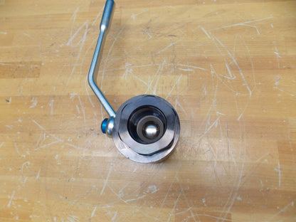 Parker Carbon Steel Standard Ball Valve 1-1/2" Pipe 1-7/8"-12 Thread 0