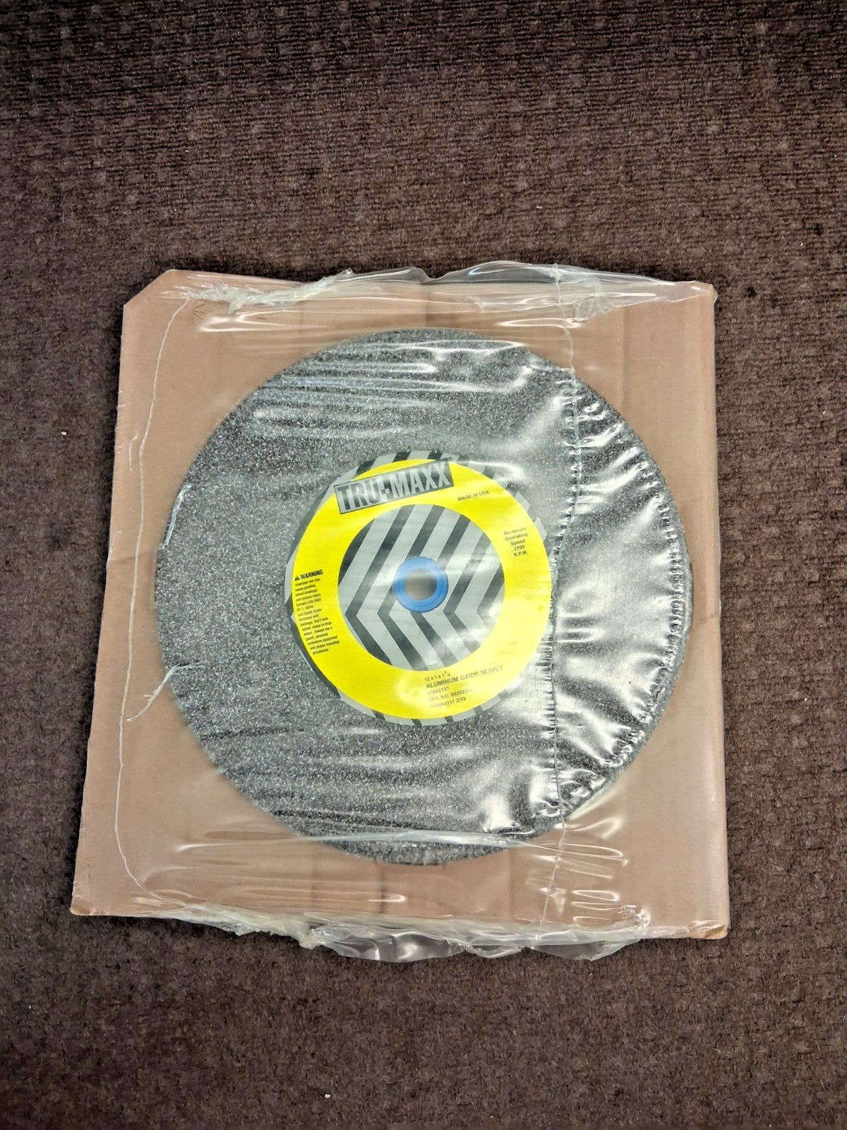 Tru Max Bench & Pedestal Grinding Wheel 12" Dia, 1" Thick, 1-1/4" Hole Dia