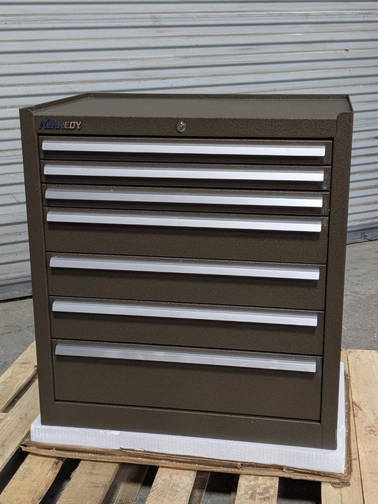 Kennedy 277XB Steel Roller Cabinet Tool Box 7 Drawer 35 H x 27 W x 18 D