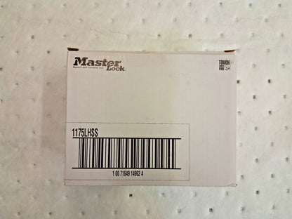 Master Lock Combination Locks 4pk 2" High 2-1/4" Width 1175LHSS