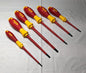 WIHA Screwdriver Set 6 Pc Insulated Slotted Phillips Square 32097 INCOMPLETE SET