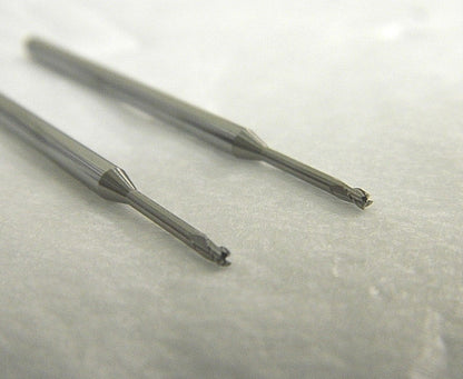 Accupro Square End Mills 0.08" Diam x 0.12" LOC 3FL Qty 2 61731592